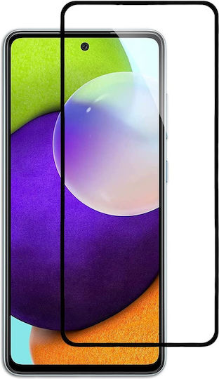 Full Face Tempered Glass Μαύρο (Galaxy A53)