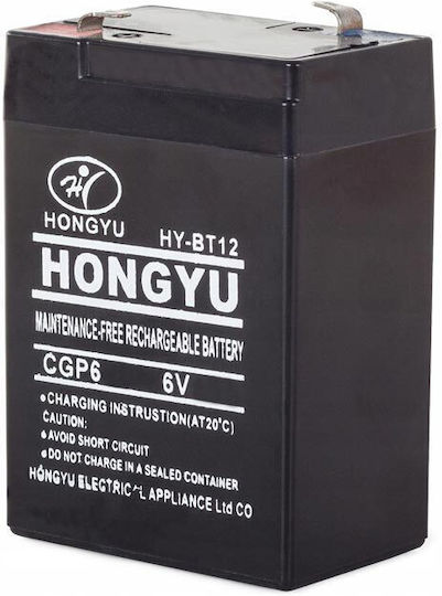 UPS Battery with Capacity 4.5Ah and Voltage 6V AT02001 1pcs