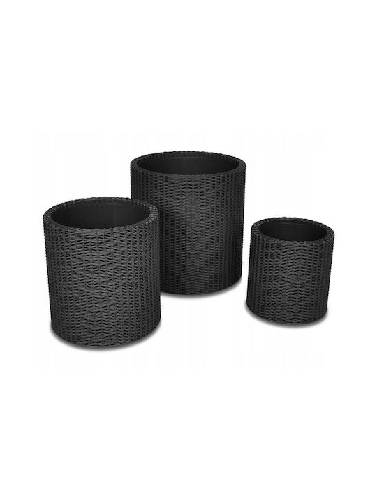 Keter Flower Pot Anthracite 230217