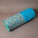 Poppins Beach Towel Cotton Blue 160x80cm.