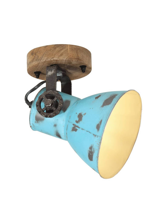 vidaXL Lamp Wall with Socket E27 Bronze 11.5x11.5x25cm