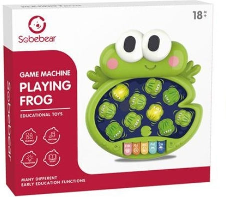 Baby-Aktivitätsspielzeug Frosch 5 Funktionen 28x7x26cm - 0093500