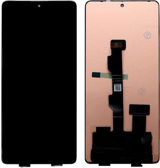 Екран със Сензорен Механизъм за Xiaomi Poco M6 Pro, Redmi Note 13 Pro (Черен)