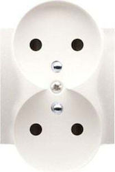 Kontakt-Simon Power Socket Ecru 1pcs