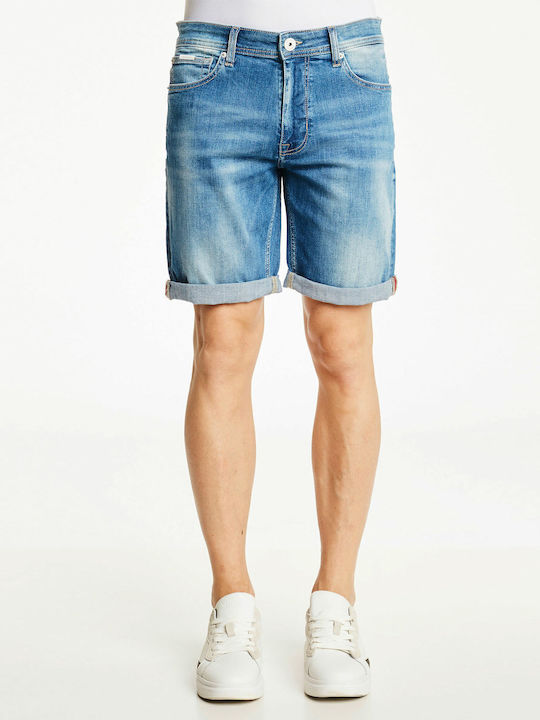 Gaudi Herrenshorts Jeans Blau