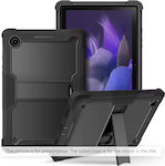Techsuit Flip Cover Ανθεκτική Μαύρο Samsung Galaxy Tab A9 Plus
