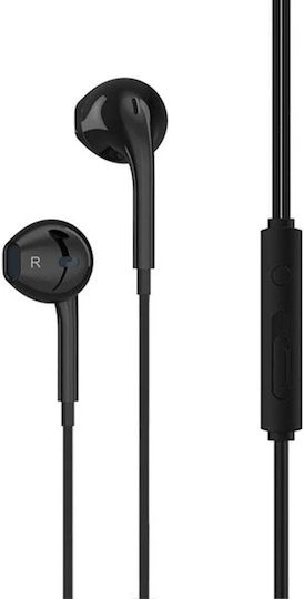 Somostel 25721 In-ear Handsfree Ακουστικά με Βύσμα 3.5mm Διάφανο