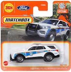 Matchbox Car 2023 Ford Police Interceptor Utility