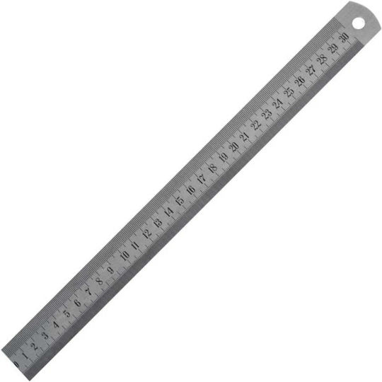 Gimex Steel Angle Ruler 30cm