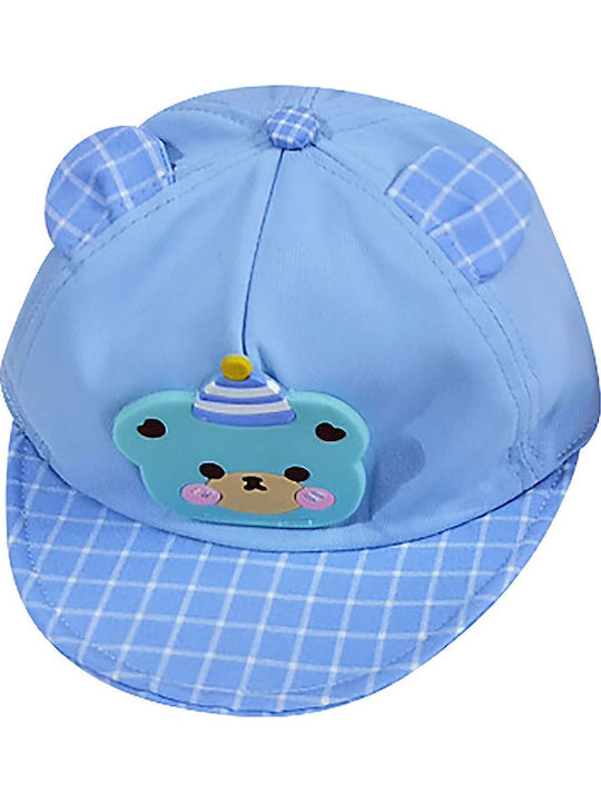 Summertiempo Kids' Hat Jockey Fabric Blue
