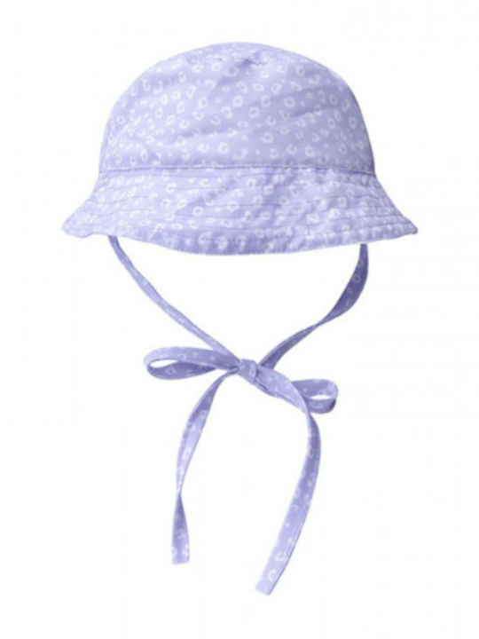 Fresk Kids' Hat Fedora Fabric Sunscreen Leopard Lilac Lila
