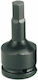 Jonnesway Căpăcel Pneumatic - Pneumatic Hexagonal cu Patrat de Prindere HEX Diametru 3/4" 1buc