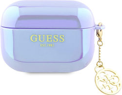Guess Charm Husă din Silicon în Culoare Aurie p...