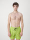 Men's Swimwear Shorts Yellow with Patterns
