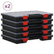 vidaXL Tool Compartment Organiser Transparent 40x30x5cm