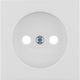 Hager Power Socket Front in White Color 3961038999