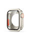 Plastikhülle mit Glas Starlight für Apple Watch 41mm