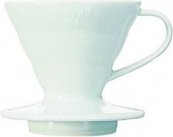 Hario V60 01 Комплект За Заливане Керамика Бял Hario V60 01 Комплект За Заливане Керамика Бял