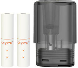Aspire Vilter Replacement Pods Pods 2τμχ 2ml με Αντίσταση 1ohm