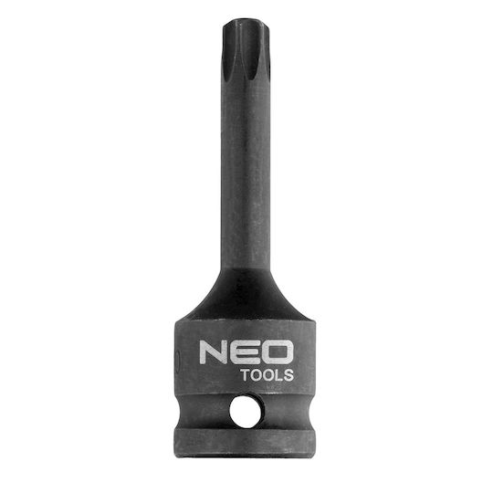 Neo Tools Bit-Stecknuss Pneumatisch mit Torx-Bit und Antriebsvierkant 1/2'' Größe T45 1Stück