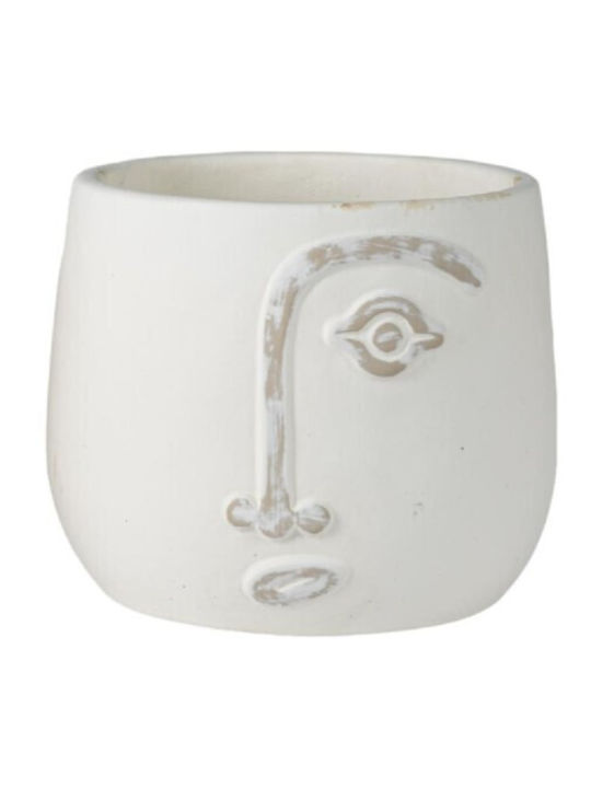 Zen Collection Κασπώ Κεραμικό Λευκό 14x14εκ.