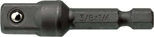 Teng Tools Адаптер с Гнездо HEX и Изход 3/8''