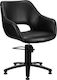 Activeshop Ηairdresser Chair with Adjustable Height Black