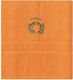 Silk Fashion Hotel Face Towel 100x50 cm Orange