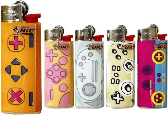 BIC Mini Brichetă Flacără Mini Gamer 50 Bucăți
