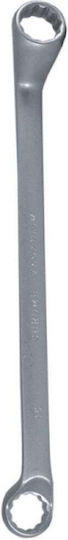 Dedra Double Polygon Wrench Bent with Ratchet Mechanism 8x9mm