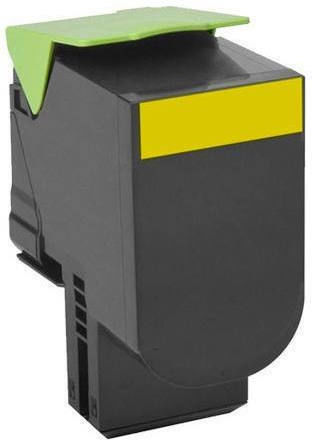 Compatible Toner for Laser Printer Lexmark 71B20Y0 2300 Pages Yellow
