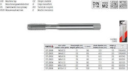 Yato YT-2953 Taper HSS