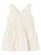 Rochie Fete Set Cu Accesorii Coconut Milk
