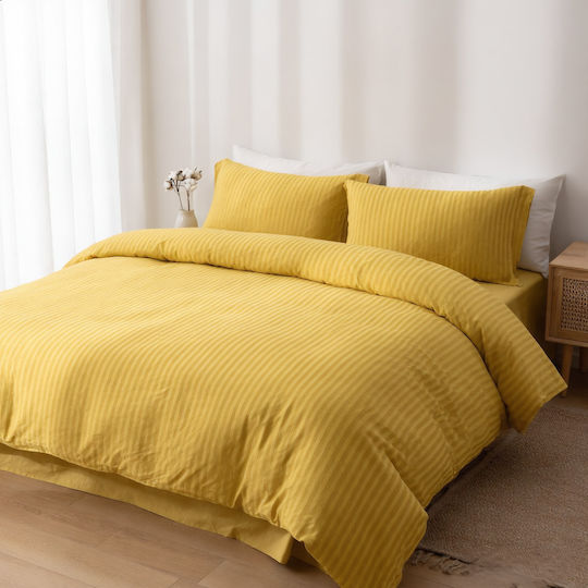 MayHome Bettdecke King Size 260x240cm 2020249624 Gelb