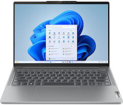 Lenovo IdeaPad Pro 5 14IMH9 14" OLED 120Hz (Ultra 9-185H/32GB/1TB SSD/W11 Acasă) Arctic Grey (Tastatură GR)