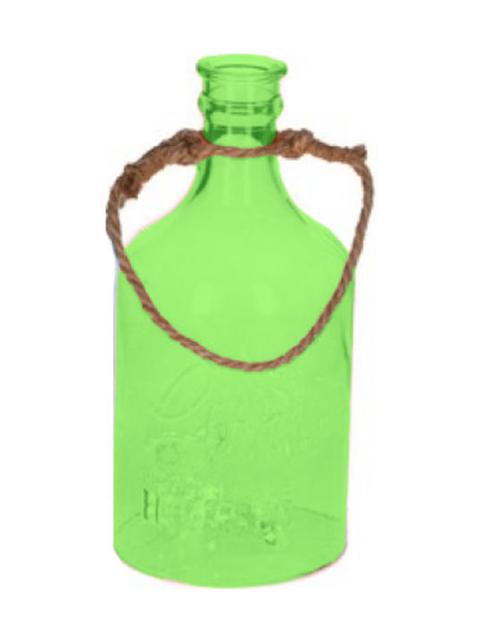 Arti Casa Dekorative Lampe Flasche Grün