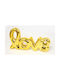 Decorative Letter made of Ceramic Material 24x13.5x4.5cm 1pcs