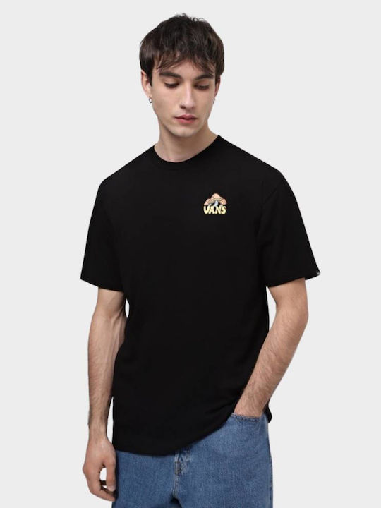 Vans Ανδρικό T-shirt Κοντομάνικο Black