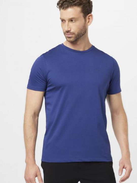 Joop! T-shirt Bărbătesc cu Mânecă Scurtă Albastru