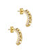 Kritsimis Earrings made of Gold 14K with Stones