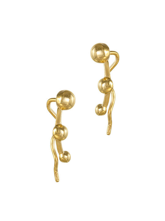 Kritsimis Ohrringe aus Gold 14K