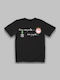 Pegasus Olympiakos T-shirt Schwarz Baumwolle