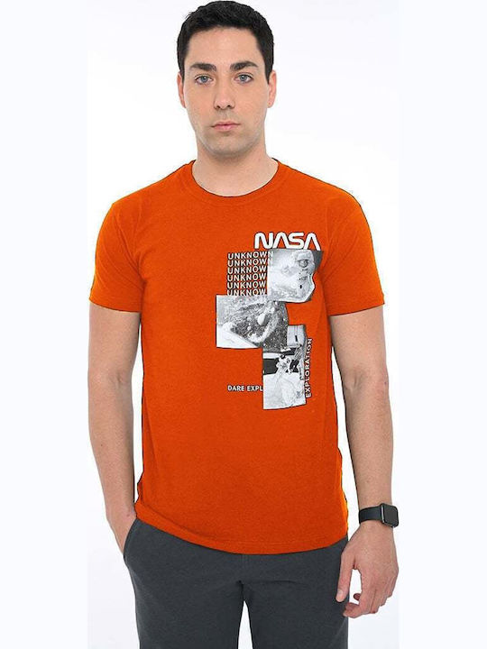 Bodymove Nasa T-shirt Nasa Πορτοκαλί