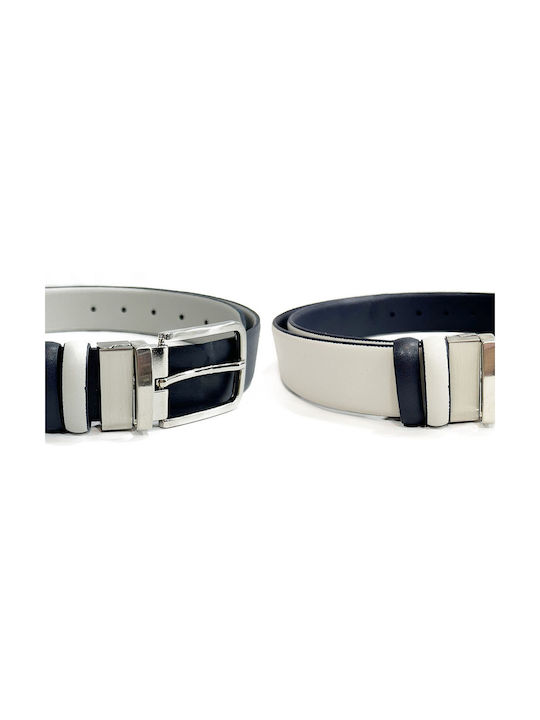 Tresor Men's Double Sided Belt Gray