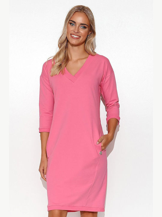 Makadamia Sommer Kleid Rosa