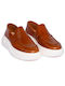 Δερμάτινα Ανδρικά Loafers σε Ταμπά Χρώμα