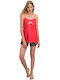 Vamp Sommer Babydoll Red