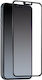 Vollflächig gehärtetes Glas Schwarz (Poco X5 Pro)
