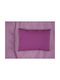 Dimcol Pillowcase with Envelope Cover Dark Magenta 50x70cm.