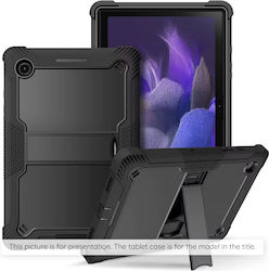 Techsuit Flip Cover Ανθεκτική Μαύρο Samsung Galaxy Tab A7 Lite 8.7 inch T220/T225 2021